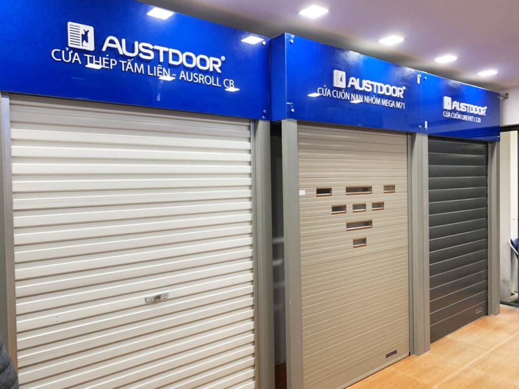 Bảng giá cửa cuốn đức 2021 9 cửa cuốn austdoor