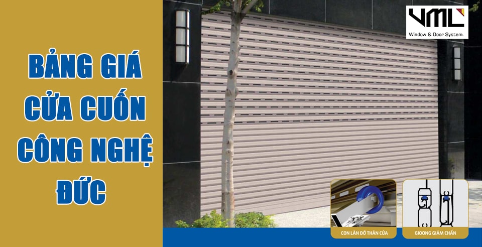 Bảng giá cửa cuốn đức 2021 2 bảng giá cửa cuốn đức