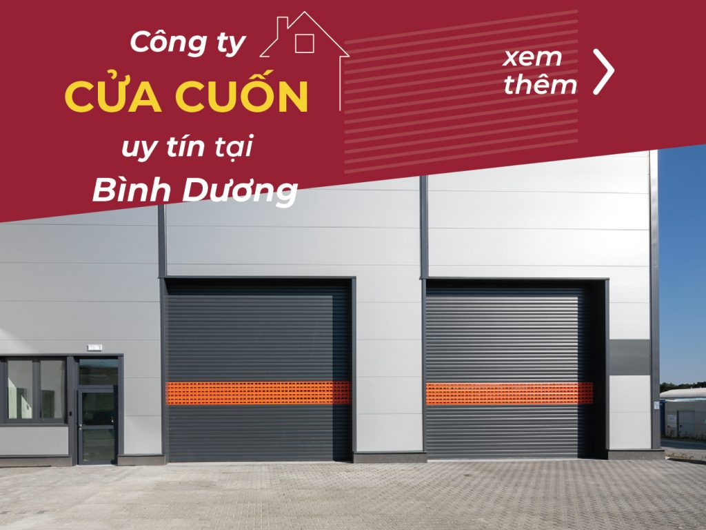 công ty cửa cuốn uy tín tại bình dương