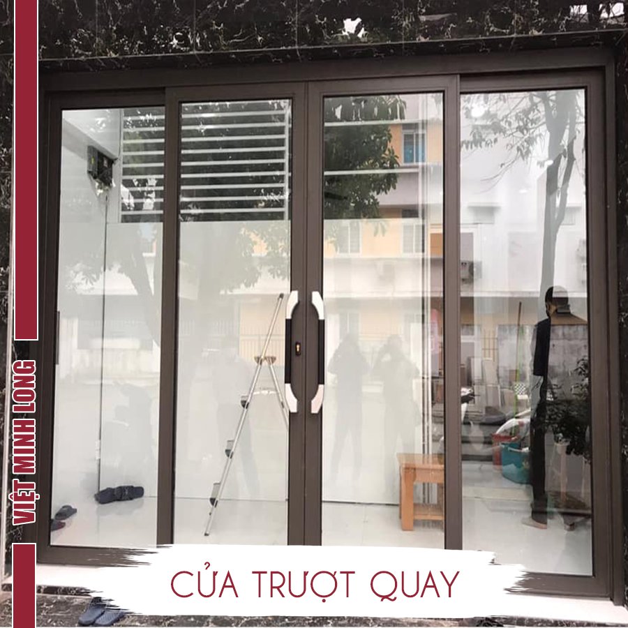 kiểu cửa trượt quay