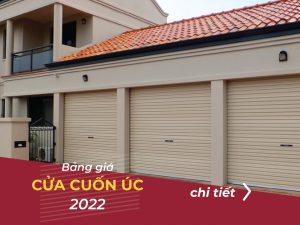 bảng giá cửa cuốn úc