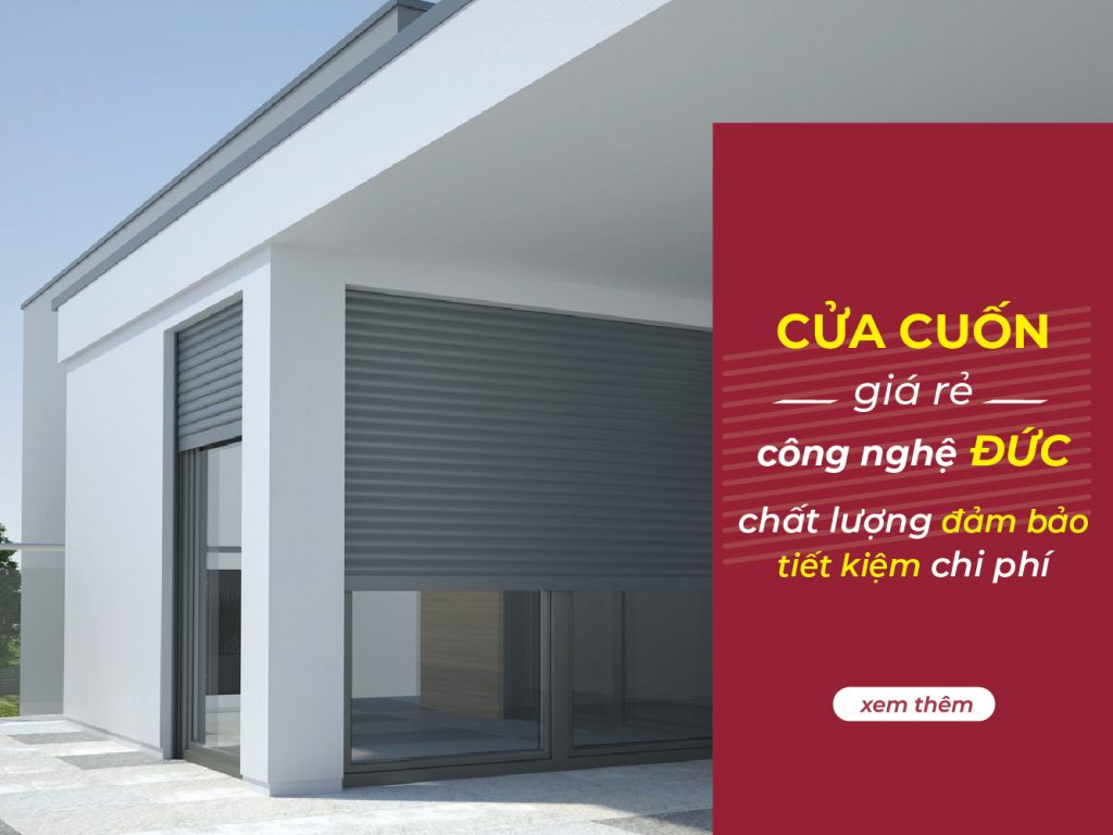 cửa cuốn giá rẻ công nghệ đức
