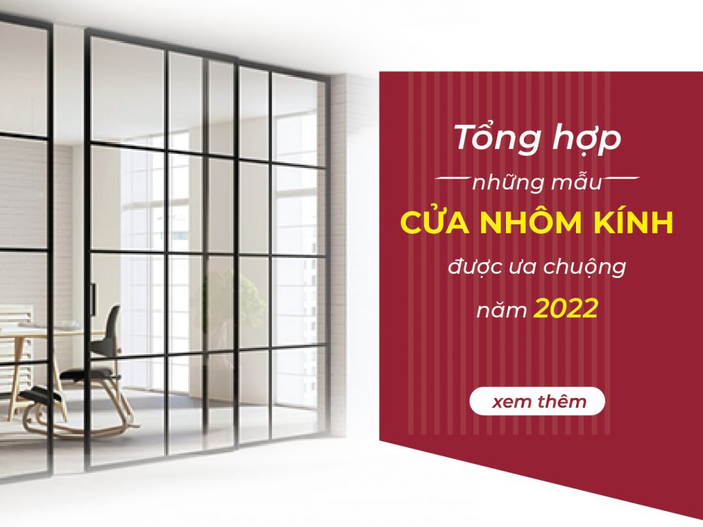 Tổng hợp những mẫu cửa nhôm được ưa chọn năm 2022 1 tổng hợp những mẫu cửa nhôm kính đẹp