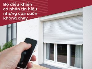 lỗi bộ điều khiển có nhận tín hiệu nhưng cửa không chạy
