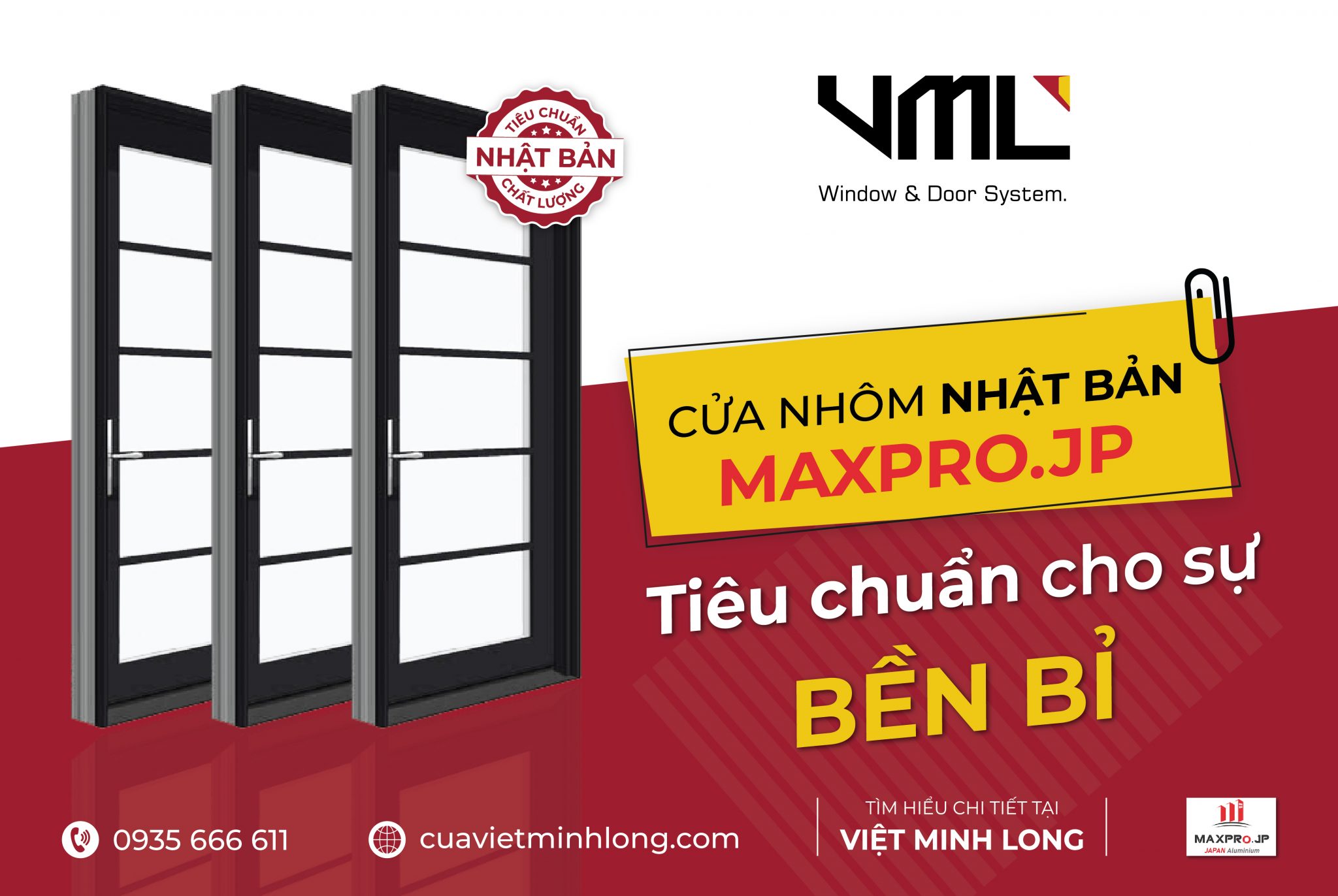 CỬA NHÔM MAXPRO.JP “ BỀN BỈ LÊN ĐẾN 25 NĂM " 19