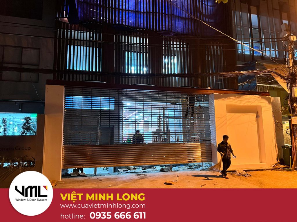 Dự án : CỬA CUỐN SONG NGANG - CĂN HỘ A Đức Quận 2 4