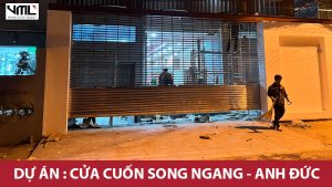 Dự án : CỬA CUỐN SONG NGANG - CĂN HỘ A Đức Quận 2 8