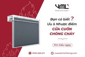 CỬA CUỐN CHỐNG CHÁY 5 ƯU ĐIỂM VÀ NHƯỢC ĐIỂM 15