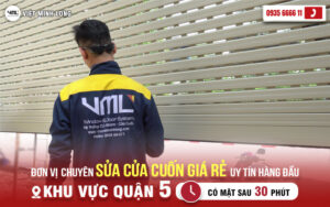 sửa cửa cuốn quận 5