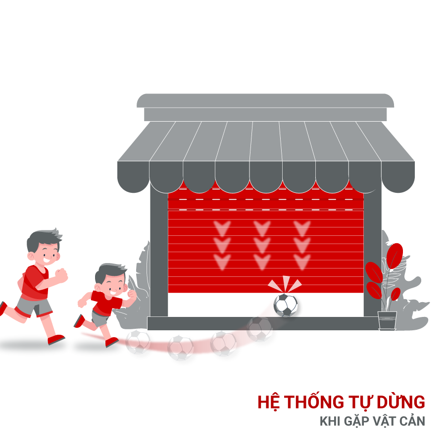 LẮP CỬA CUỐN GIÁ RẺ - CHỌN CỬA CUỐN VIỆT MINH LONG 5 Cửa cuốn giá rẻ an toàn