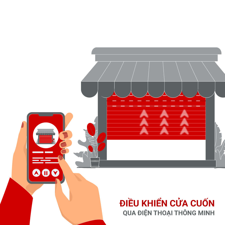 LẮP CỬA CUỐN GIÁ RẺ - CHỌN CỬA CUỐN VIỆT MINH LONG 4 Cửa cuốn giá rẻ thông minh