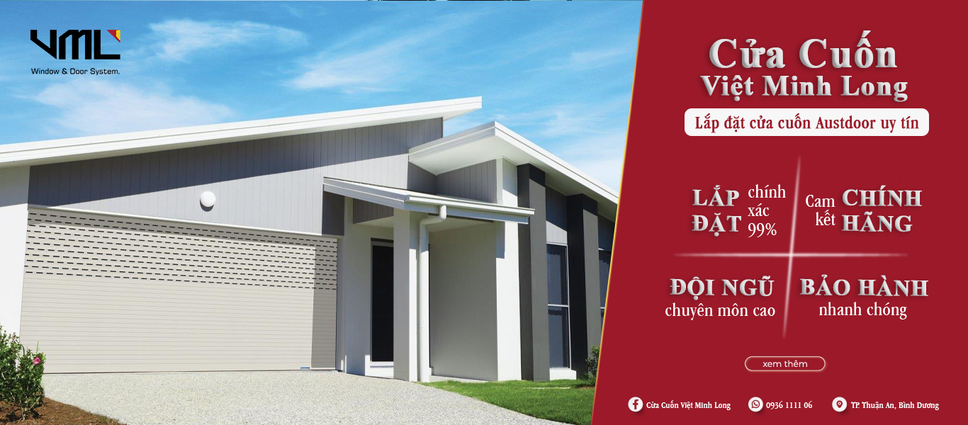 Cửa Cuốn Austdoor - Giải Pháp An Toàn Và Hiện Đại Cho Mọi Gia Đình 18 cửa cuốn austdoor - việt minh long