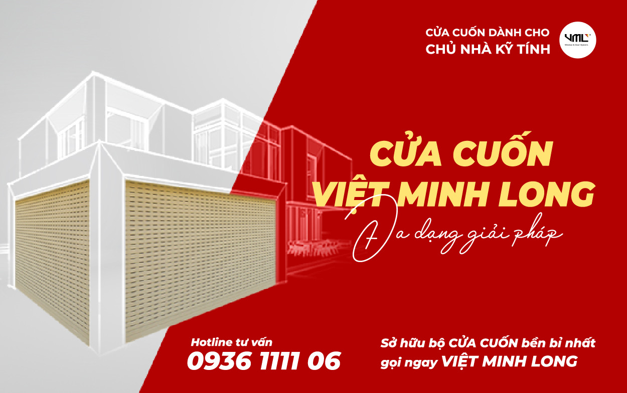 Cửa cuốn Đức - Cửa cuốn Việt Minh Long