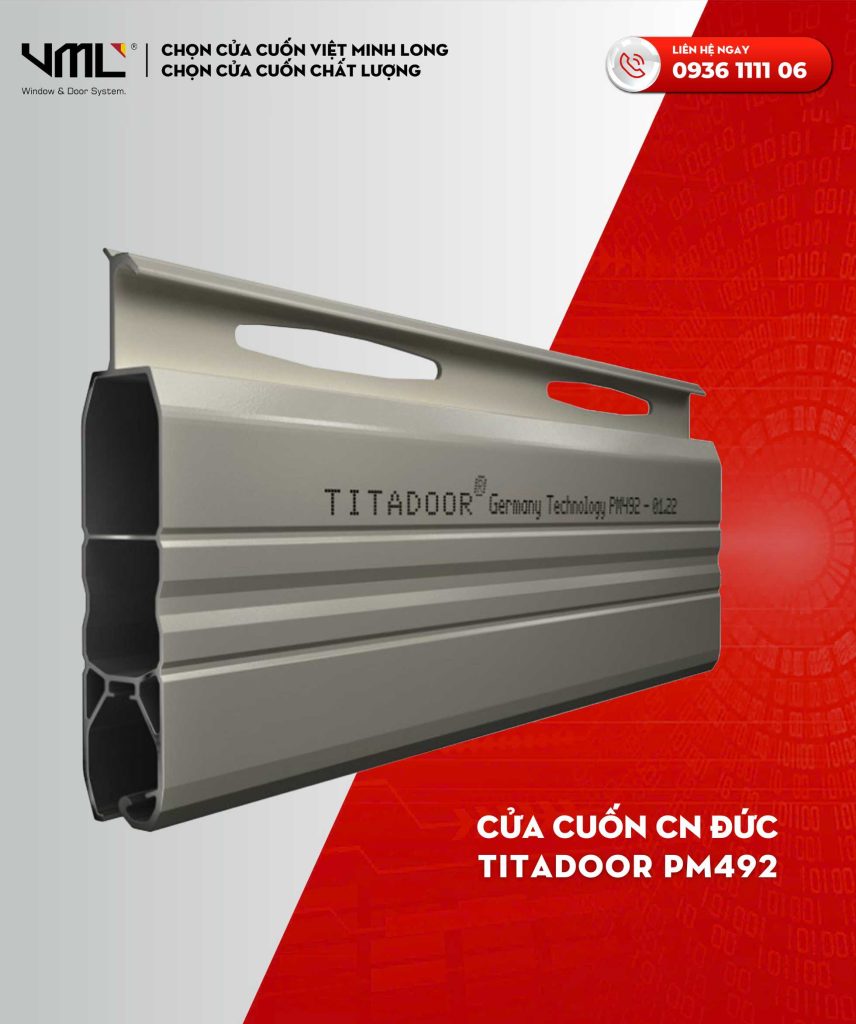 Cửa Cuốn Đức Titadoor PM 492