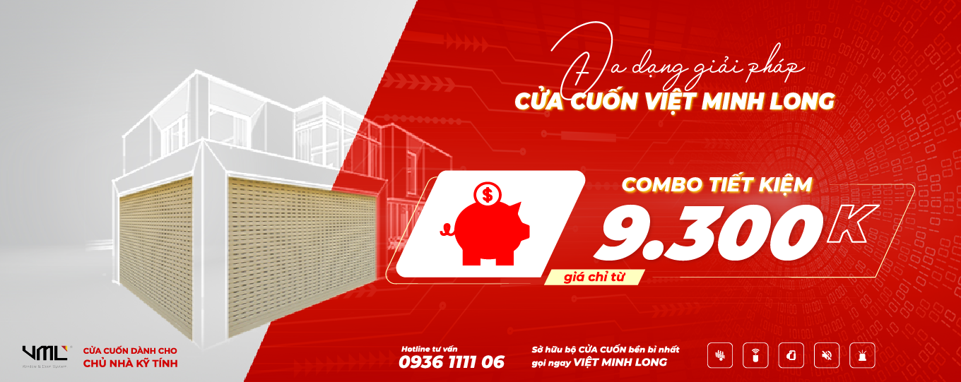 Combo cửa cuốn Tiết Kiệm