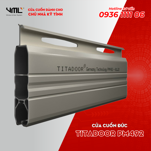 CỬA CUỐN ĐỨC TITADOOR PM492