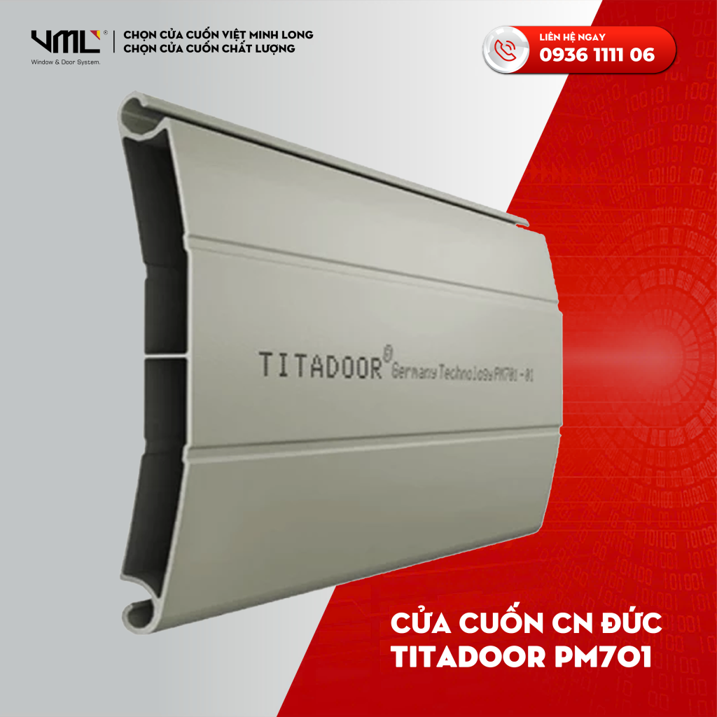 Cửa cuốn titadoor PM701
