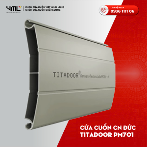 Cửa cuốn titadoor PM701