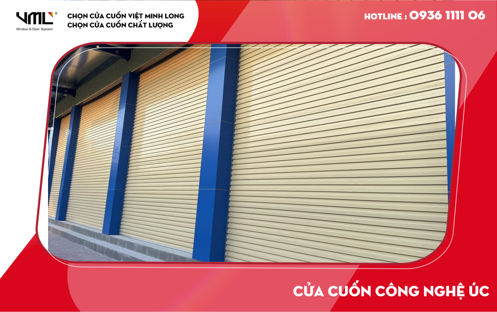 Cửa cuốn công nghệ Úc