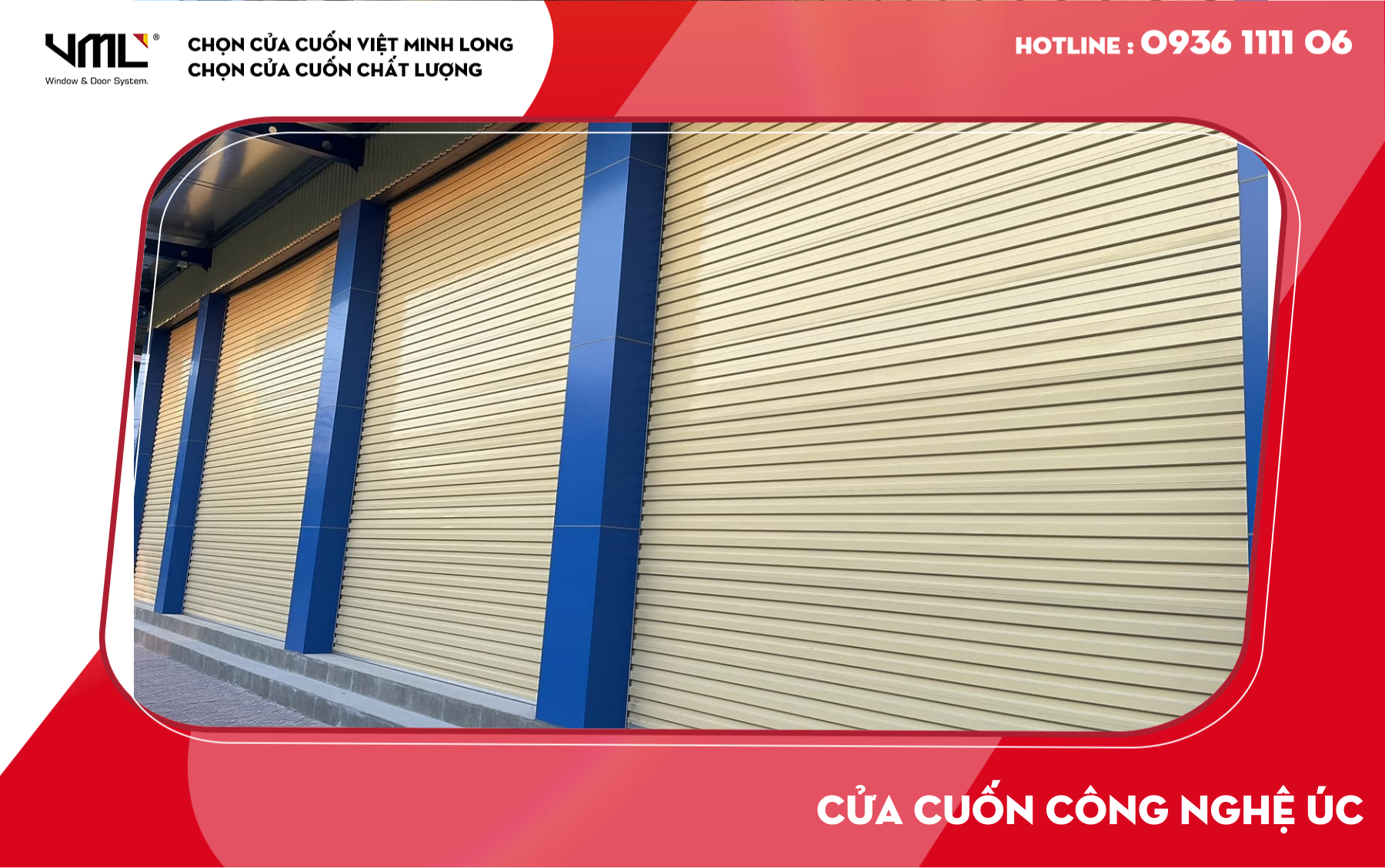 NHÀ PHỐ THÌ NÊN LẮP CỬA CUỐN NHƯ THẾ NÀO? 04 MẪU CỬA CUỐN DÀNH CHO NHÀ PHỐ 5 Cửa cuốn công nghệ Úc