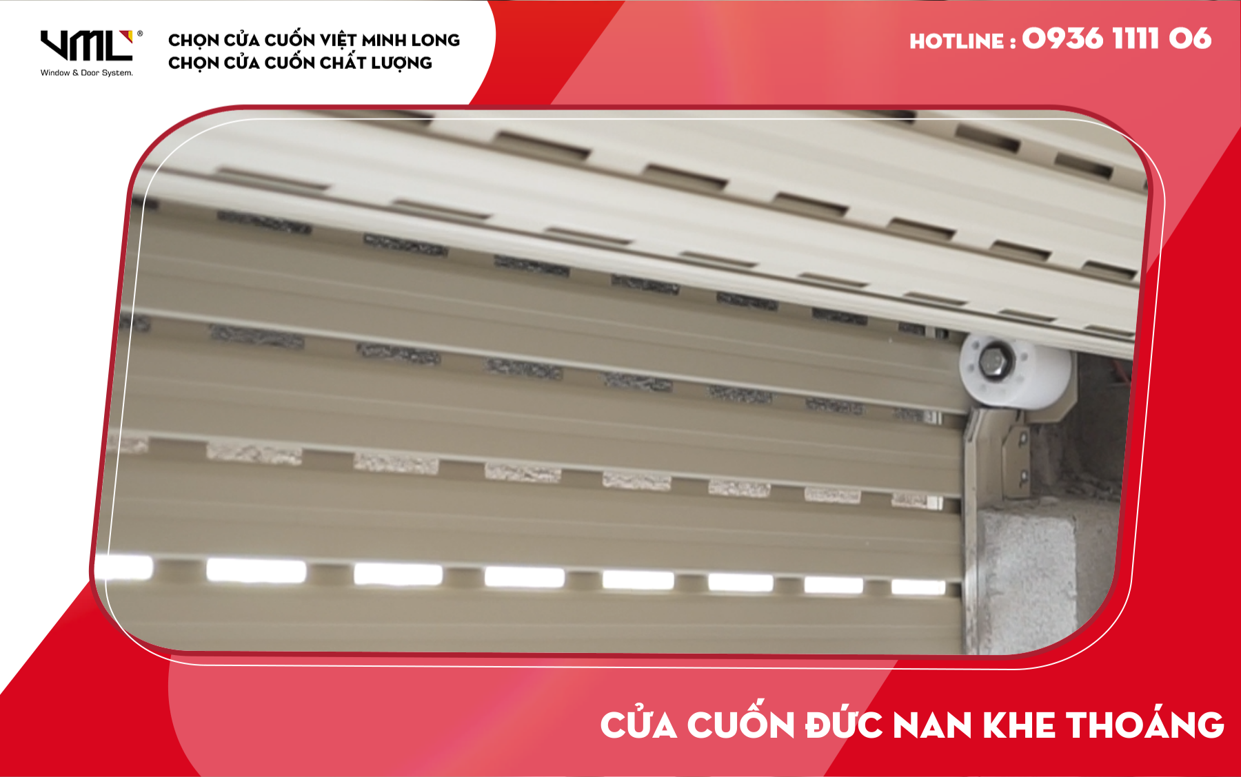 NHÀ PHỐ THÌ NÊN LẮP CỬA CUỐN NHƯ THẾ NÀO? 04 MẪU CỬA CUỐN DÀNH CHO NHÀ PHỐ 4 Cửa cuốn Đức khe thoáng