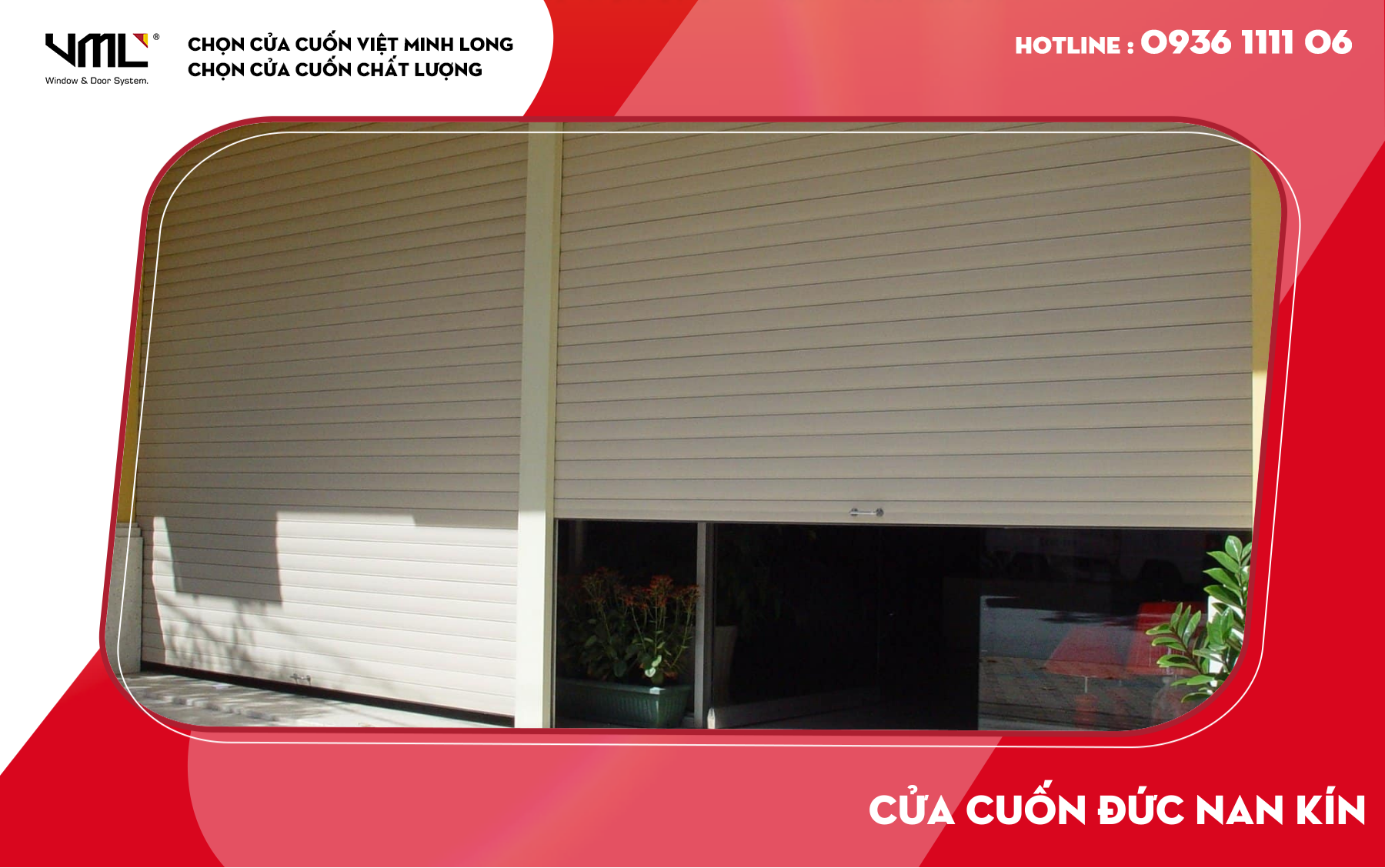 NHÀ PHỐ THÌ NÊN LẮP CỬA CUỐN NHƯ THẾ NÀO? 04 MẪU CỬA CUỐN DÀNH CHO NHÀ PHỐ 3 Cửa cuốn Đức nan kín