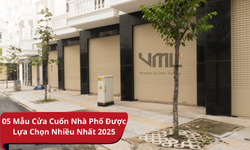 05 Mẫu Cửa Cuốn Nhà Phố Được Lựa Chọn Nhiều Nhất 2025