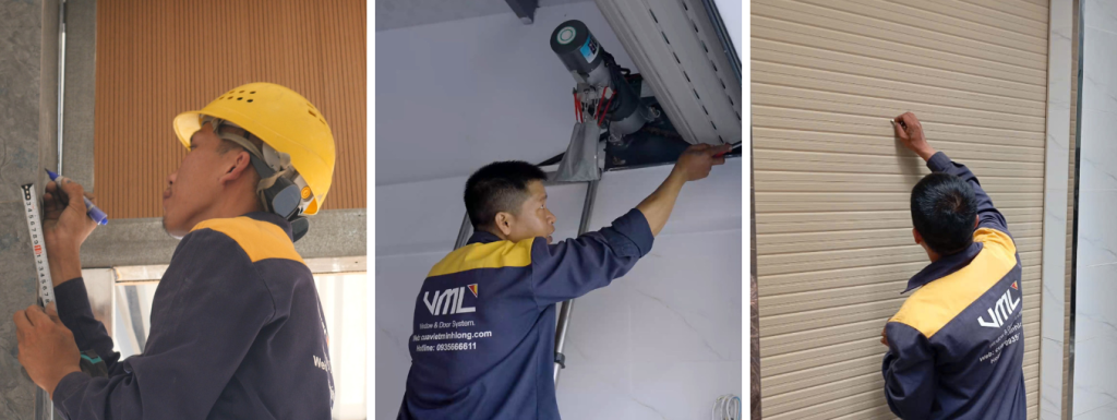 LẮP ĐẶT CỬA CUỐN TRỌN GÓI TẠI CỬA CUỐN VIỆT MINH LONG