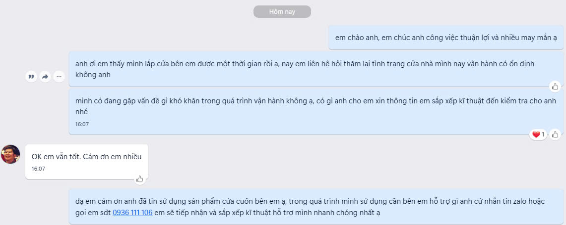 Cửa Cuốn Việt Minh Long An Toàn & Hiện Đại. 05 Lý Do Nên Chọn Việt Minh Long 15 Feedback khách hàng khi sử dụng cửa cuốn Việt Minh Long 2