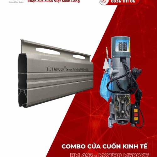 Combo cửa cuốn kinh tế 2