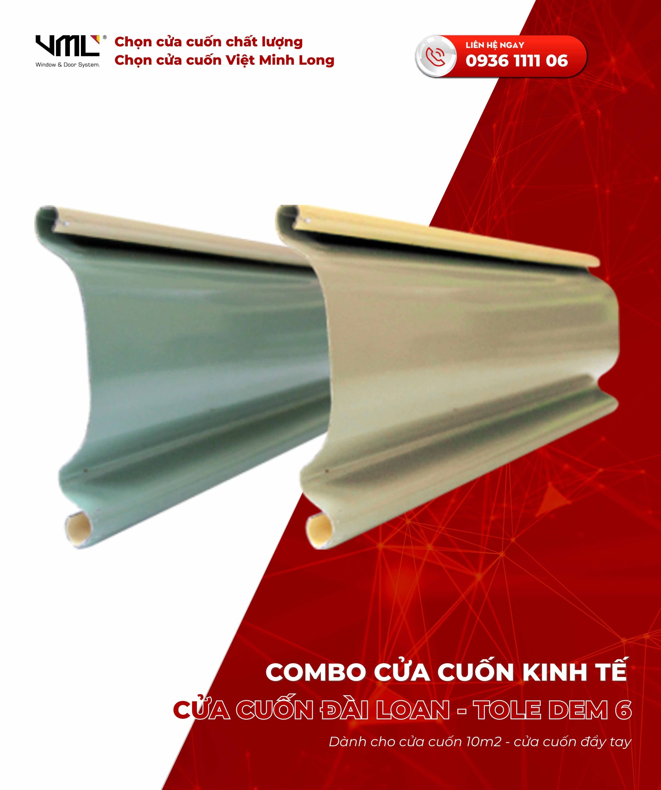 combo cửa cuốn kinh tế 4