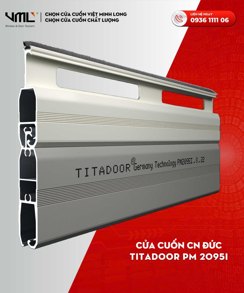 Cửa cuốn Đức Titadoor PM 2095i