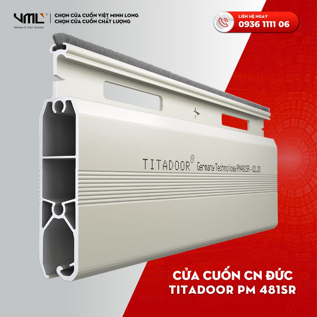 Cửa cuốn Đức Titadoor PM-481SR