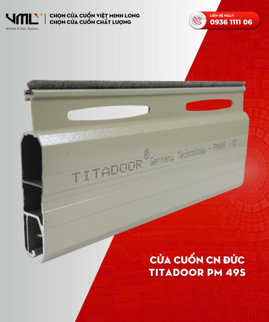 Cửa cuốn Đức Titadoor PM 49S