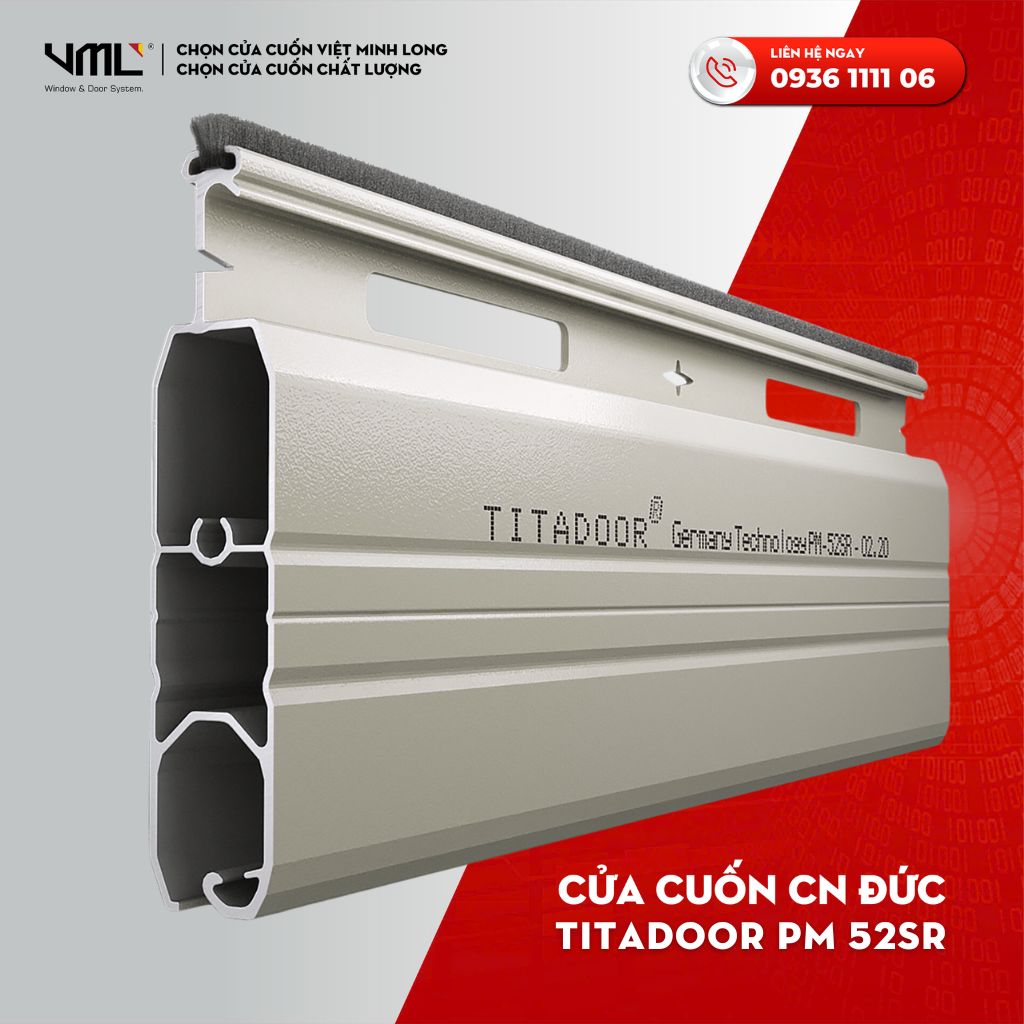 Cửa cuốn Đức Titadoor 52SR