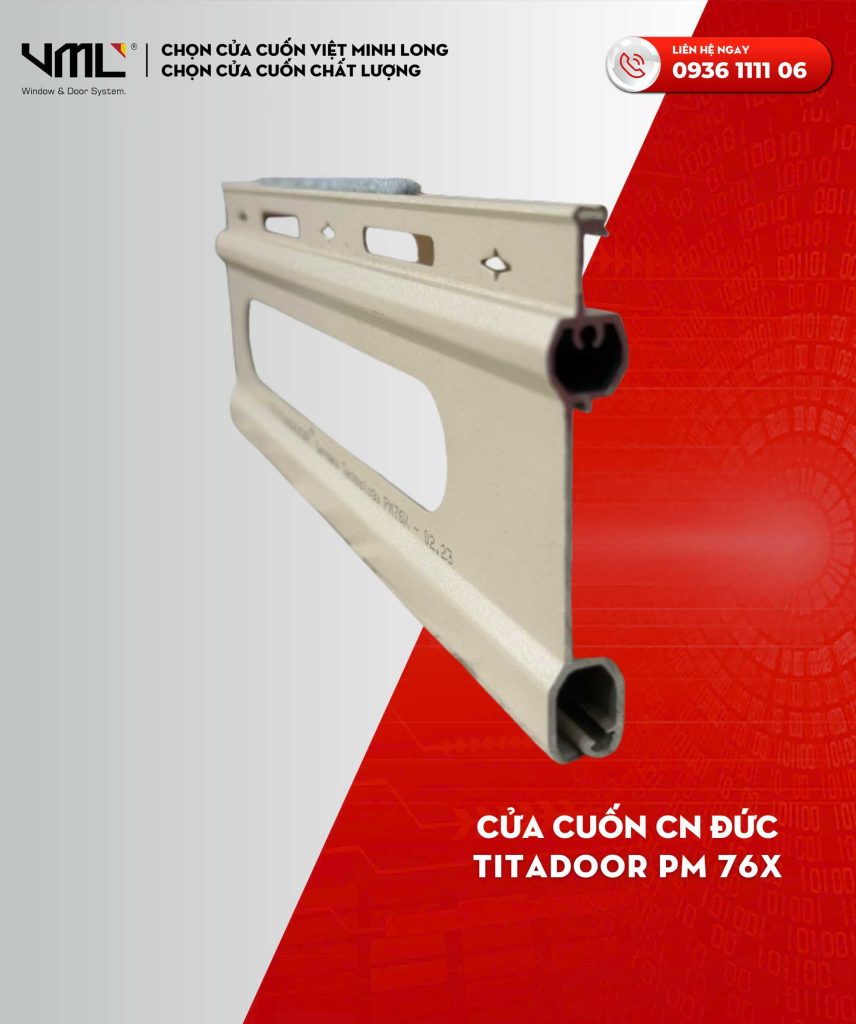 Cửa cuốn Đức Titadoor PM 76X