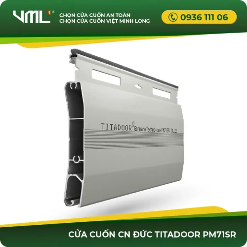 CỬA CUỐN ĐỨC TITADOOR PM 71SR