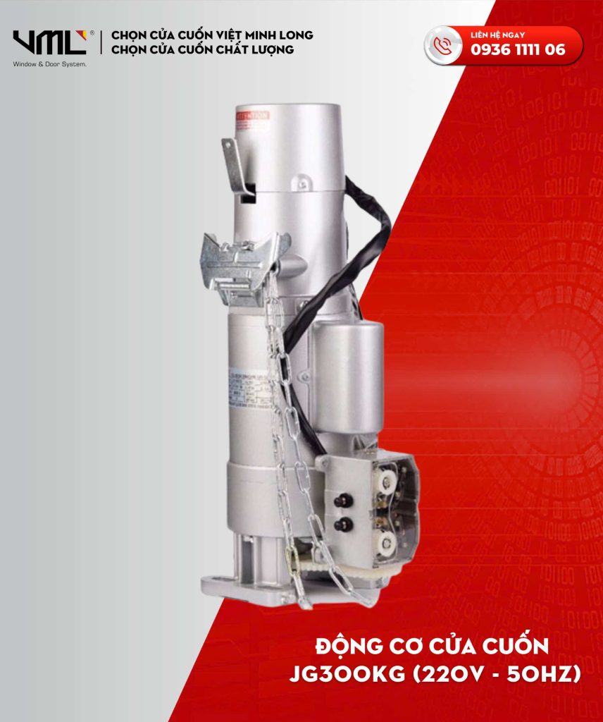 Motor cửa cuốn JG 300kg