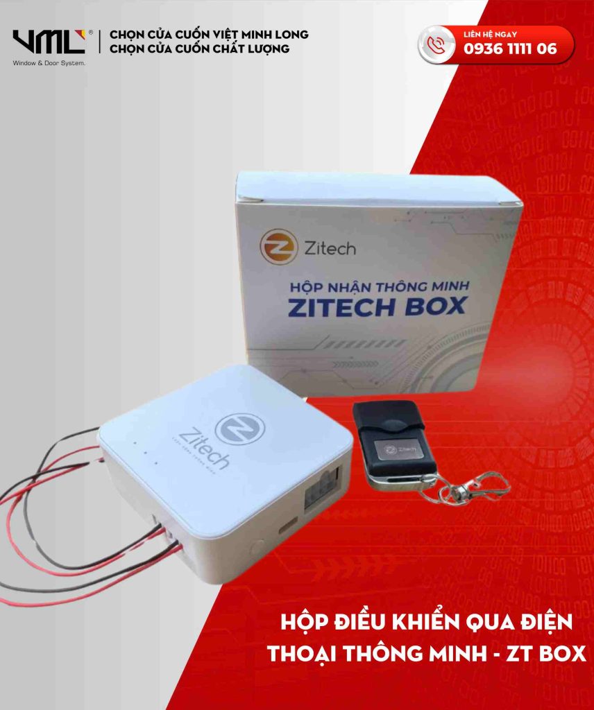 Điều khiển cửa cuốn từ xa ZT box